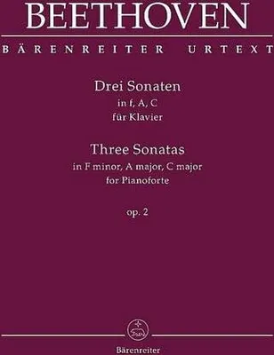 Produktbild von Drei Sonaten, Partitur