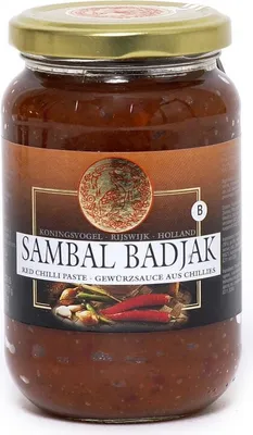 Produktbild von [ 375g ] KONINGSVOGEL Sambal Badjak / Würzige Sauce / Spicy Sauce