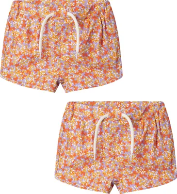 Produktbild von NAME IT Shorts 2er-Set verstellbarer Bund Seitentaschen  Größe: