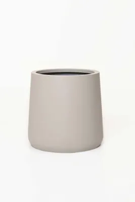Immagine prodotto di Vaso da fiori VEKRA in fibra di vetro, color crema, 42x40 cm