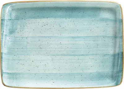 Produktbild von BONNA Aura Platte rechteckig, aqua, Länge: 230 mm, Breite: 160 mm
