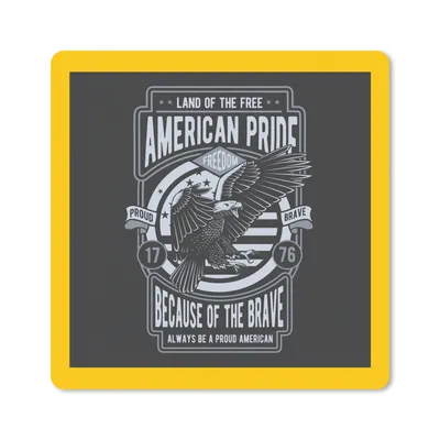 Produktbild von MuchoWow® Mauspad Mousepad Amerika - Vogel - Jahrgang 30x30 cm - Mousepads - Maus Mat - Pad - Mausunterlage - Gaming