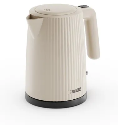 Produktbild von Princess 01.236048.01.001, 1,7 l, 2200 W, Schwarz, Weiß, Kunststoff, Wasserstandsanzeige, Überhitzungsschutz
