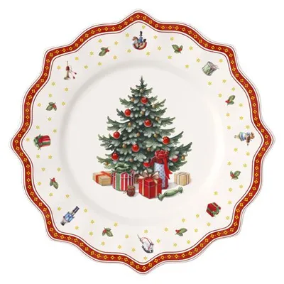 Immagine prodotto di Villeroy & Boch Toy's Delight Platzteller rot,weiß Vorteilsset 4 Stück 1485852680 4003683490461