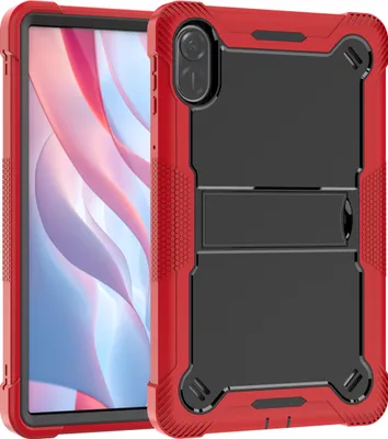 Produktbild von Schutzhülle für Honor Pad X9/Pad X8 Pro 11,5" Robust Hybrid Tablet Hülle mit Ständer Rot