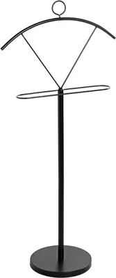 Produktbild von HAKU Herrendiener schwarz - Metall, B/H/T: 51x117x28 cm