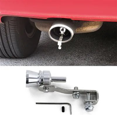 Produktbild von Turbo Sound Whistler Blow Pop Off Pfeife Universal für Auspuff Endrohr