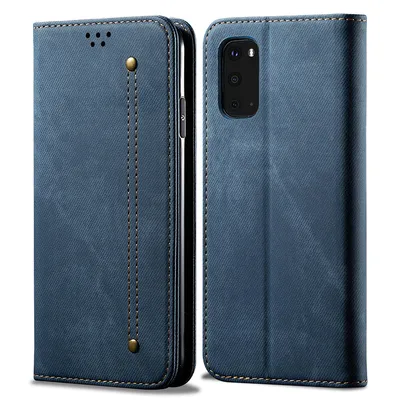 Obrázek produktu pro Galaxy S20 Pouzdro, Kožené Peněženkové Pouzdro s Magnetickým Uzavíráním a Pouzdro s Funkcí Stojánku pro Samsung Galaxy S20 Samsung Galaxy S20 modré