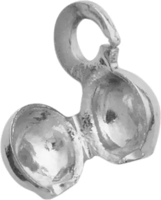 Obrázok produktu pre Quetschkapsel Metall weiß Ø 3mm