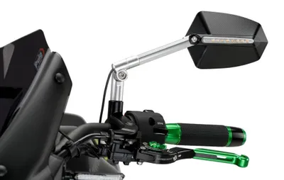 Obrázek produktu pro PUIG 016DN GTI zpětné zrcátko pasuje na KAWASAKI Z750 černé