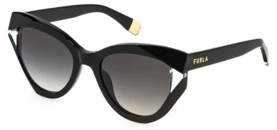 Produktbild von Furla SFU886V Nero lucido 54/20/140 Damen Sonnenbrillen