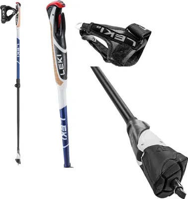 Produktbild von Leki Smart Supreme Nordic Walking Stöcke 100 - 130 cm 1 Paar 65325421
