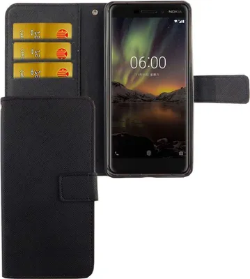 Produktbild von Handyhülle Tasche für Handy Nokia 6 2018 Schwarz