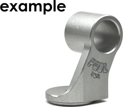 Image de Paul Component Stem Cap Light Mount, Lichthalterung Aheadkappe, 1 1/8", noir