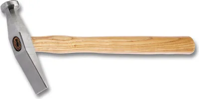 Produktbild von SELVA Bretthammer, poliert, mit Eschenstiel und flacher Finne, Länge: 260 mm