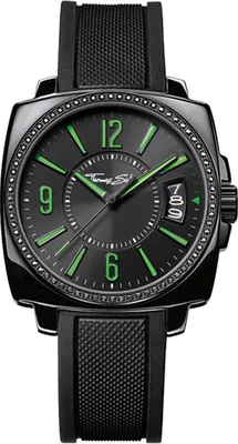 Produktbild von Thomas Sabo Rebel at Heart Uniuhr schwarz WA0106-208-203