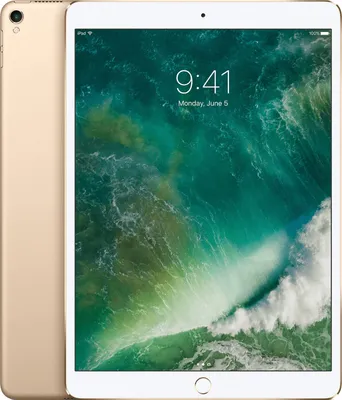 Produktbild von Apple iPad Pro, 26,7 cm (10.5"), 2224 x 1668 Pixel, 512 GB, iOS 10, 469 g, Gold