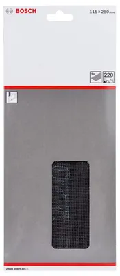 Produktbild von Schleifgitter, 115 x 280 mm, K220, 5er-Pack