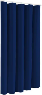Produktbild von Verdunkelungsschal Sopran Universalband blau marine BxH 140x245cm