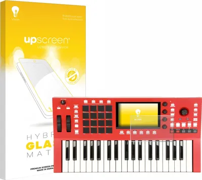 Produktbild von upscreen Entspiegelungs Schutzglas für Akai Professional MPC Key 37 Schutzfolie Panzer Folie Glas Display Schutz matt