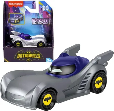 Obrázek produktu pro Fisher-Price Batwheels HRJ71, 3 rok/roky, Šedá, Purpurová, Kov, Plast