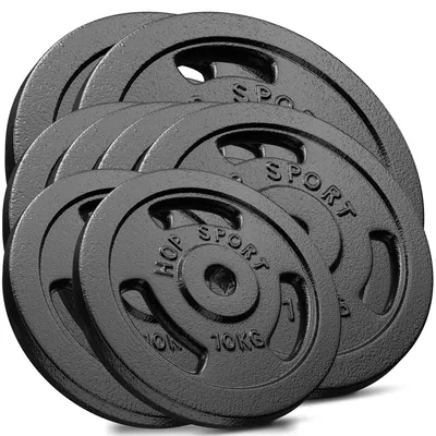 Obrázek produktu pro HS HOP-SPORT 120 KG sada litinových činek 2x20kg + 4x15kg + 2x10kg