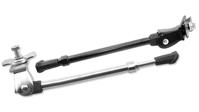 Immagine prodotto di V BIKE Bici Supporto laterale per movimento centrale. Regolazione 20-28''. Nero