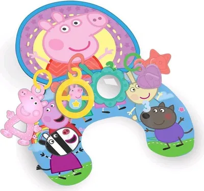 Produktbild von Peppa Pig Aktivitätskissen Mehrfarbig  Mehrfarbig One Size