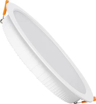 Produktbild von LED Downlight Einbaustrahler 30W Rund Chip  Aero 110 lm/W  Ausschnitt Ø 200 mm 2700K Warmweiß