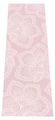 Zdjęcie produktu dla Mata do jogi - Antypoślizgowa - 6 mm - 183 x 61 cm - Z paskiem do noszenia - Do jogi, pilates i fitnessu