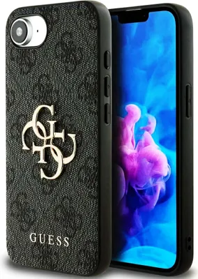 Obrázek produktu pro Pouzdro GUESS pro IPHONE 16e (SE 4 2025) GUHCPSE44GMGGR (4GPolyuretanBig Logo) černé