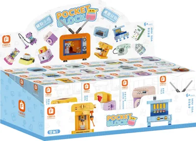 Produktbild von Forange FC8274  Küchenmaschinen 12 in 1 Sammelpackung Klemmbausteine 1340pcs Spielzeug  Bausatz-NEU