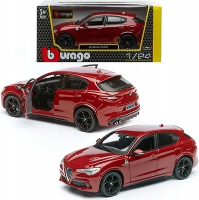 Zdjęcie produktu dla Bburago Model 1:24 Alfa Romeo Stelvio Niebieski
