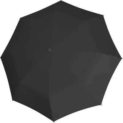 Produktbild von Knirps Taschenregenschirm Regenschirm RE³ Duomatic Black schwarz