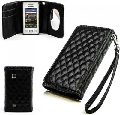 Produktbild von Samsung Star II (S5260) Booksytle Handtasche Mirror Schwarz