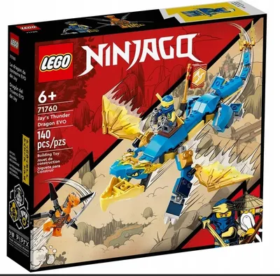 Productafbeelding van LEGO 71760 LEGO Ninjago 71760 Jays Donnerdrache EVO