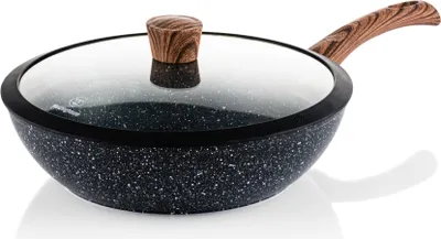 Produktbild von Westinghouse Wood Marble Wokpfanne Marmor, Ø 30 cm