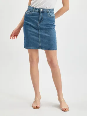 Produktbild von Orsay Blauer Jeansrock für Damen 726342-558000__38