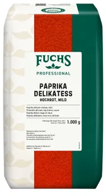 Immagine prodotto di Fuchs Professional Paprika Delikatess alta rossa piccante gratis 1000g