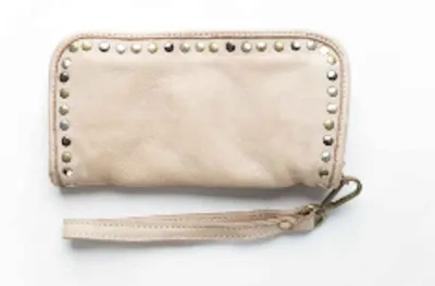 Produktbild von BZNA Berlin Romy Beige Wallet Clutch Leather Leder Portemonnaie Geldbörse
