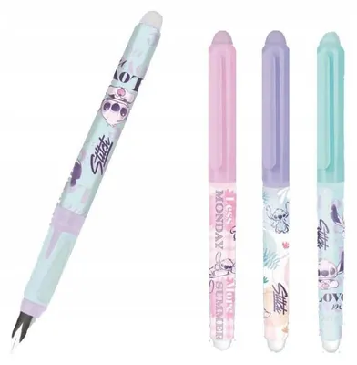 Produktbild von DISNEY FASHION - RADIERBARER FÜLLFEDERHALTER - STITCH PASTEL - 1 Stk.