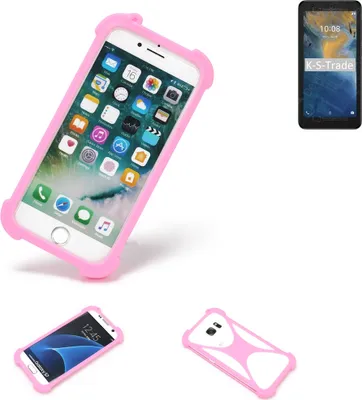 Produktbild von K-S-Trade Handy Hülle kompatibel mit ZTE Blade A31 Lite Schutz Hülle Bumper Silikon Schutz Hülle Cover Case Silikoncase Silikonbumper TPU Softcase
