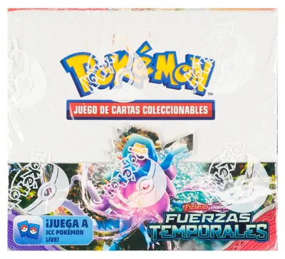Produktbild von Pokemon Trading Card Game Scarlet & Violet-temporal Forces Sammelkarten 36 Einheiten Beige  Kinder Beige One Size
