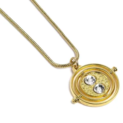 Produktbild von Carat Shop, The Harry Potter Halskette & Anhänger Fixed Zeitumkehrer (vergoldet) CRTWN0100