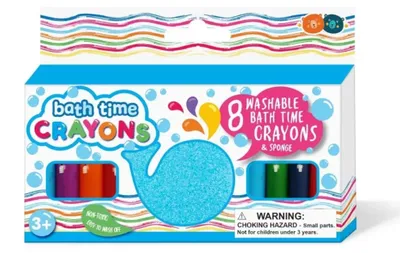 Obrázek produktu pro Barney - barevné tužky do vany + houbička