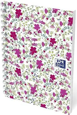 Image de Collegeblock ForMe Floral A6 50 feuilles quadrillées Designs assortis