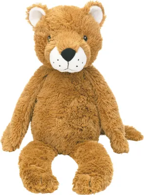 Image de Happy Horse Doudou lion Louah 45 cm - marron - Jouets en peluche