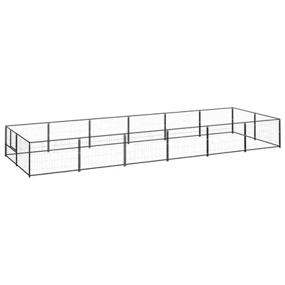 Image de Chenil Noir 12 m² Acier