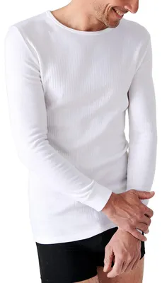 Productafbeelding van Damart heren thermisch ondergoed, lang袖 shirt, wit (blauw)