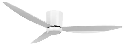 Produktbild von Energiespar Deckenventilator mit LED Beleuchtung und Fernbedienung Array Weiß 137 cm
